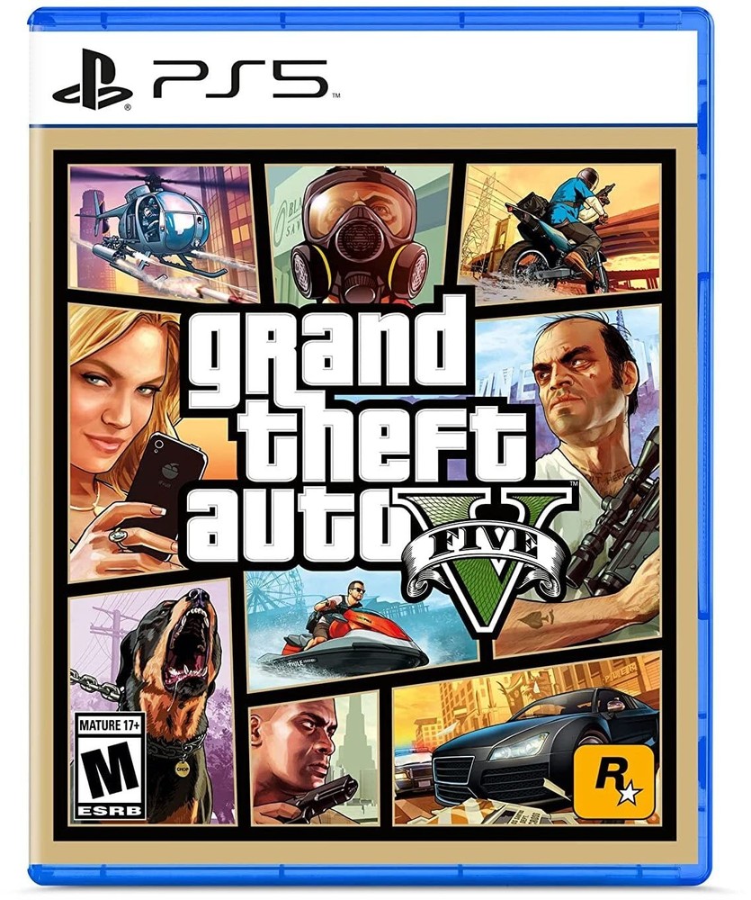 Grand Theft Auto V - PlayStation 5 PlayStation 5 Standard (Sony Playstation 5)