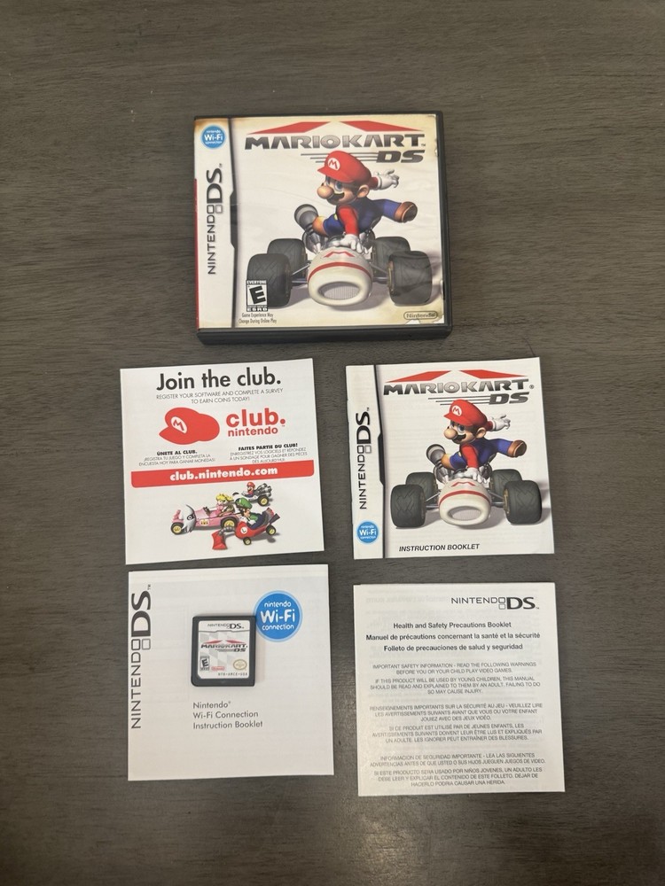 Mario Kart DS CIB (Nintendo DS, 2005) Authentic, Complete In Box, Tested