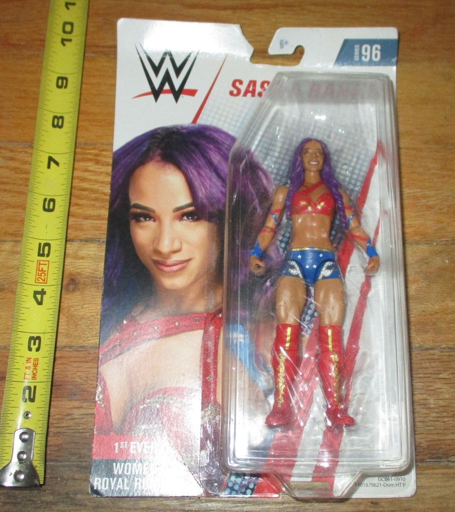 2018 WWE Mattel Sasha Banks Basic Wrestling Figure Series 96 AEW Mercedes Mone
