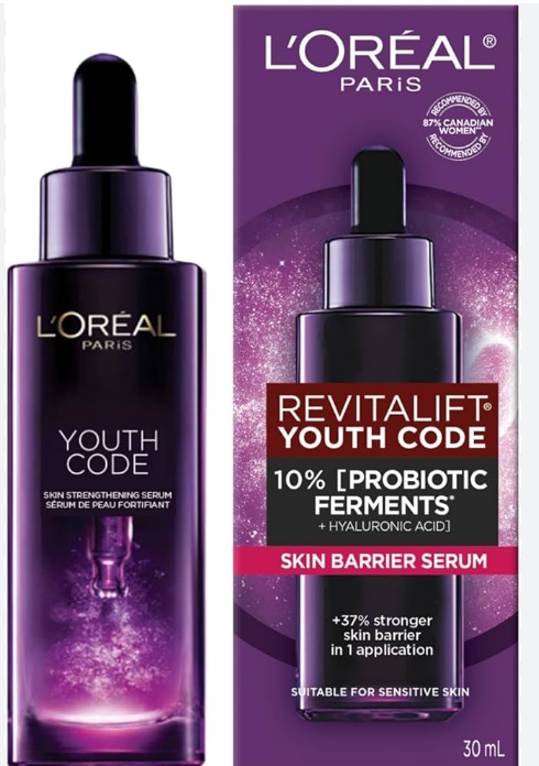 NEW! IN BOX! L'Oreal Paris Youth Code Skin Barrier Serum 30ML