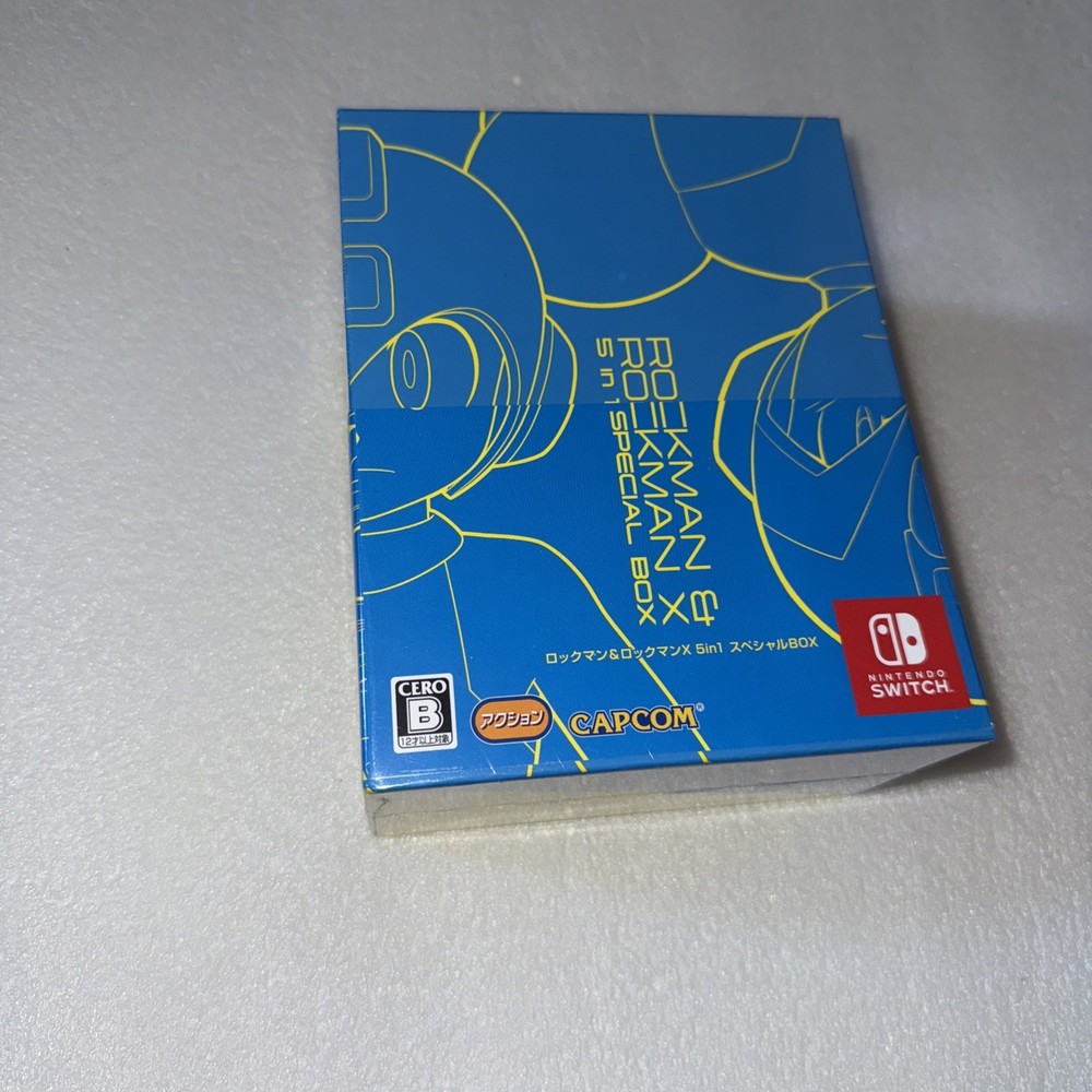 Nintendo Switch Rockman X 5 in 1 Special Limited Box Set new sealed region free