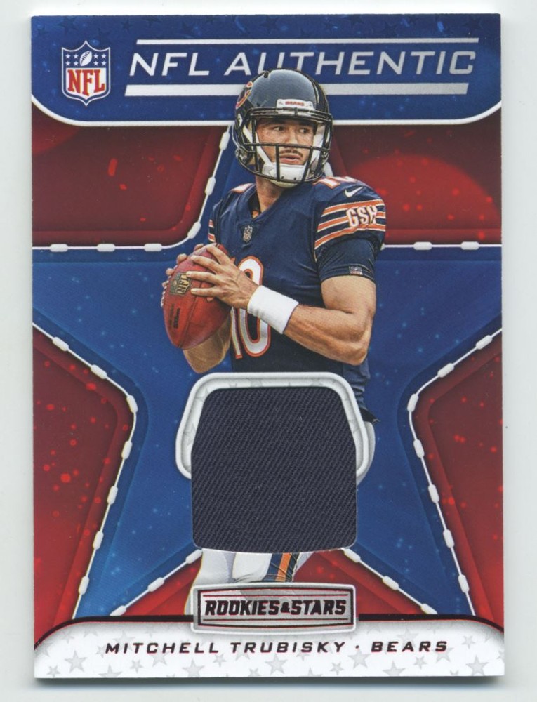 2019 Rookies and Stars NFL Authentic Jerseys #1 Mitchell Trubisky