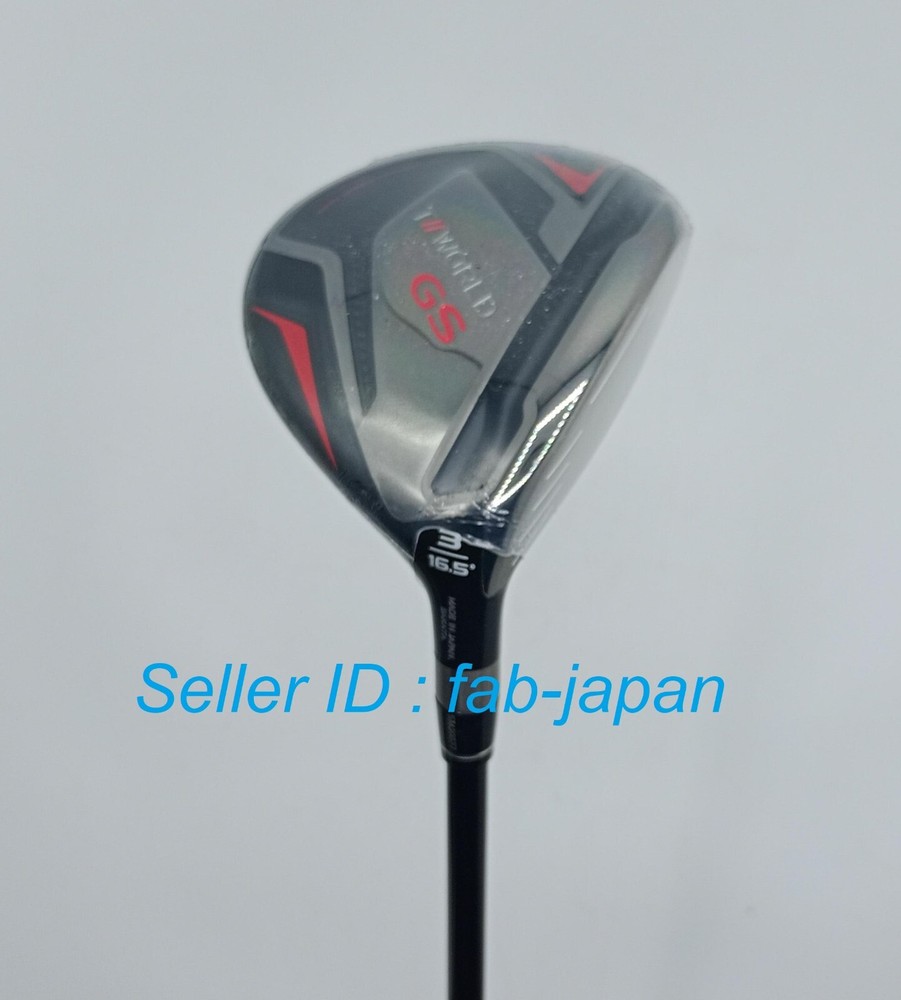 HONMA TOUR WORLD GS FAIRWAY WOOD #3 LOFT 16.5 STIFF-REGULAR FLEX GRAPHITE W/HC