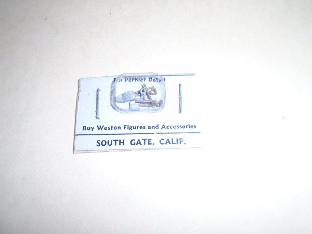 WESTON FIGURES & ACCESSORIES #108 HAND TOOLS HO