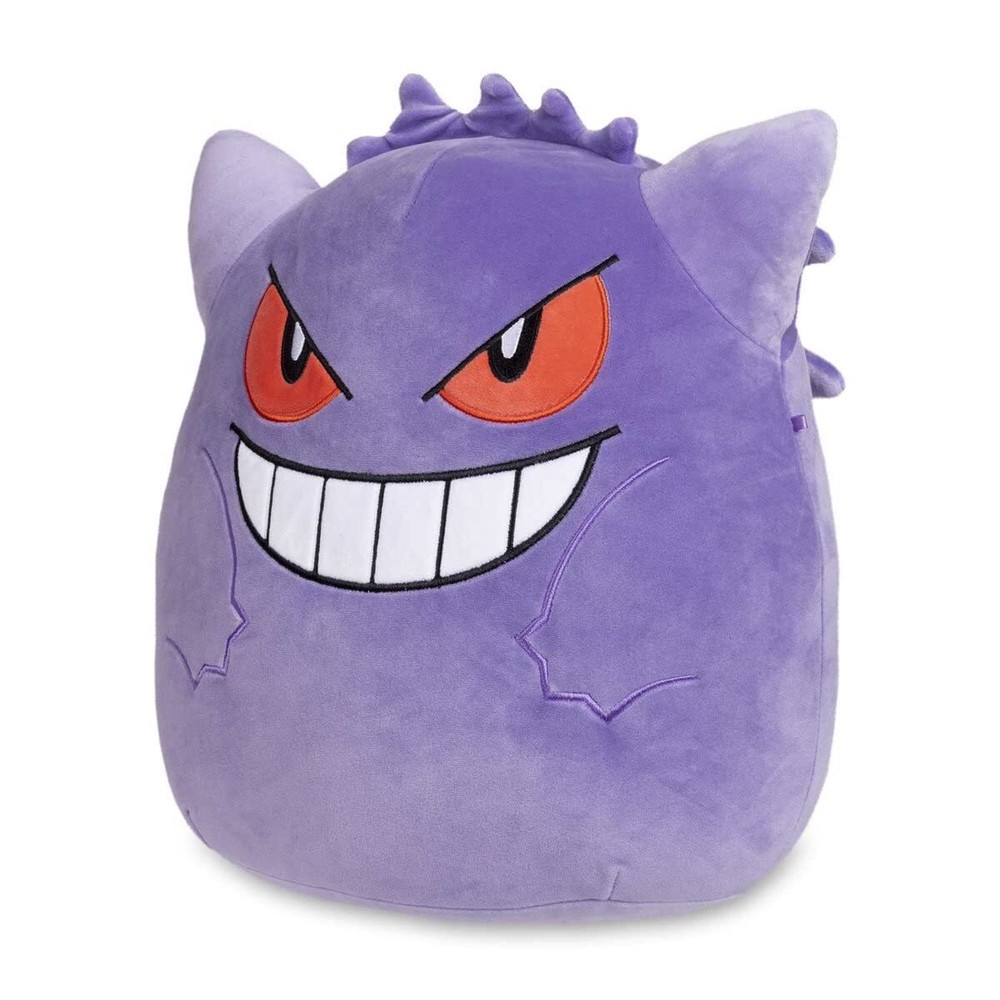 Squishmallows Pokemon Gengar Plush 25cm Soft Cuddly Toy