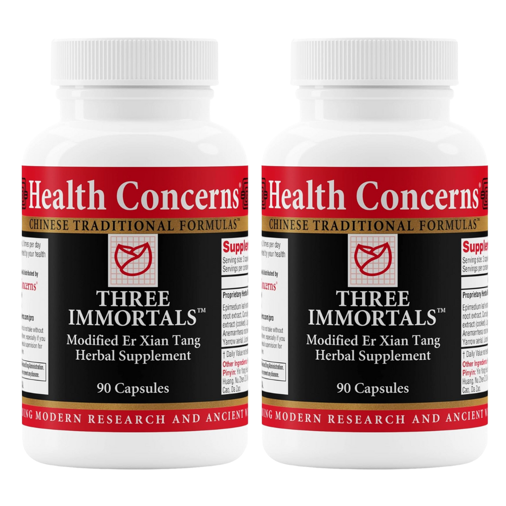 **2pack** Health Concerns - Three Immortals (90caps)