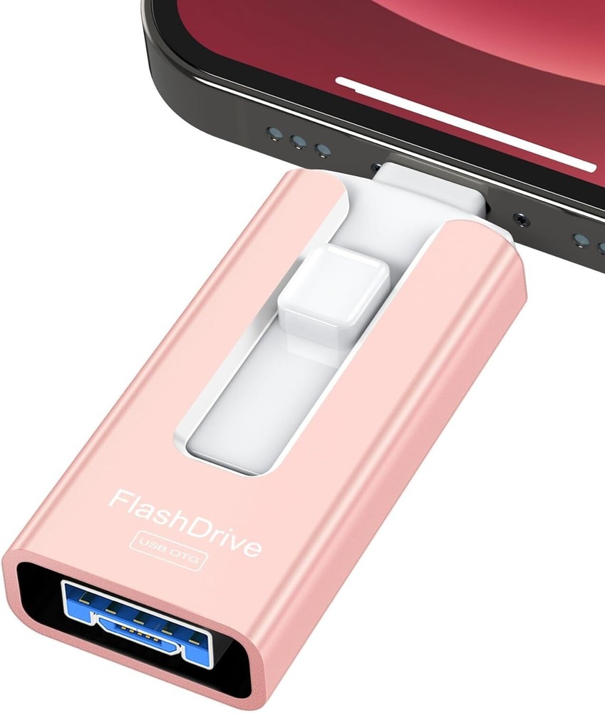 Stylish Pink 512GB USB Drive - Secure & Fast Data Storage for Your Devices