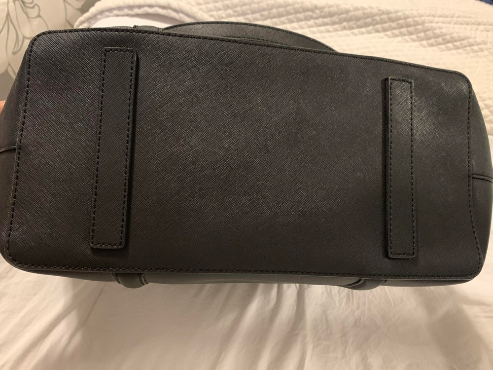 Kate Spade Black Large Leather Tote Shoulder Bag