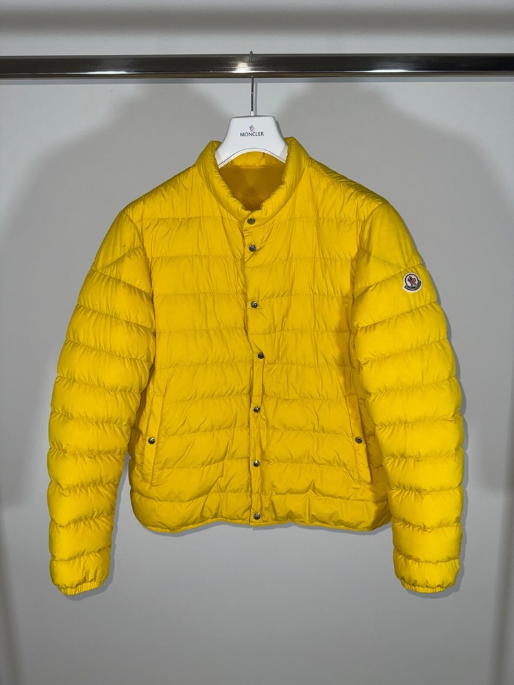 Moncler Jacket Cyclope Size 5 (XL) Yellow
