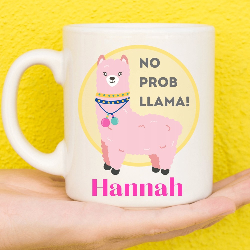 Llama Mug Llama Gift Personalised Mugs Custom Mug Personalised Gift Personalised