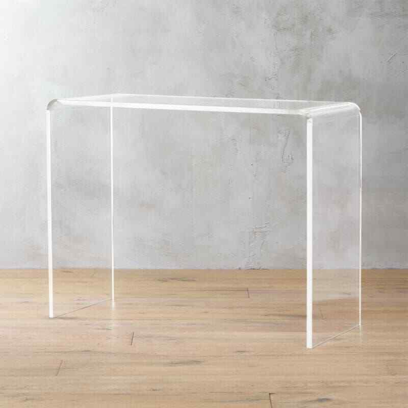 Allen Acrylic Console Table 30'' and 38''