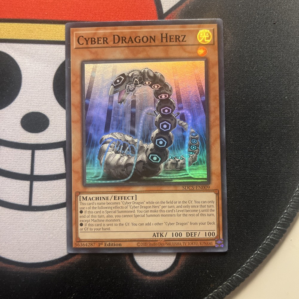 Cyber Dragon Herz SDCS-EN009 Structure Deck Cyber Strike 1st Edition-image