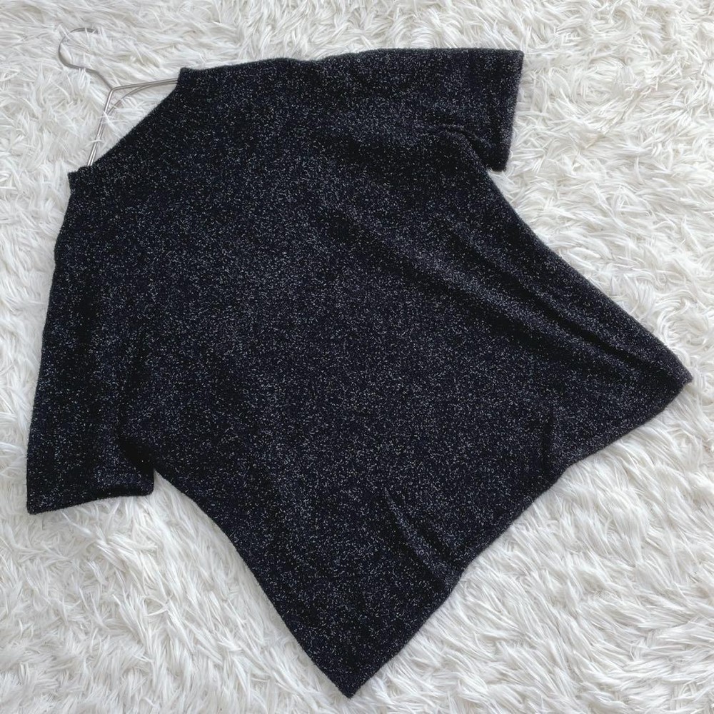 Burberry London 38 Knit Sweater Short Sleeve Rayon Used