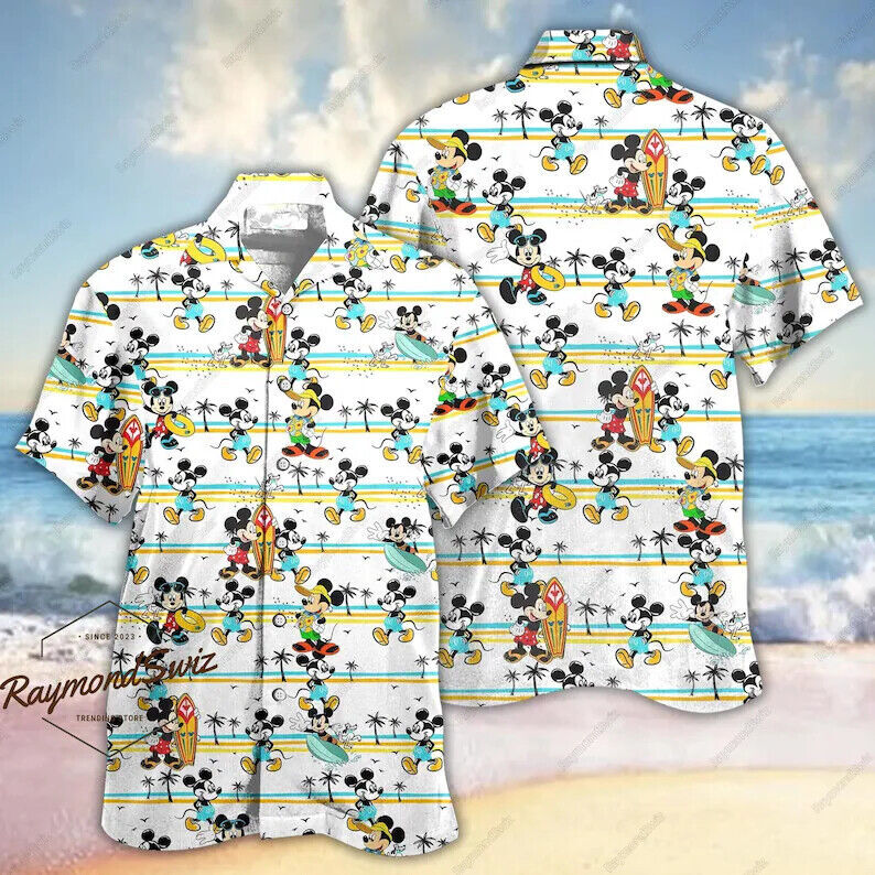 Halloween Mickey 3D Hawaiian Shirt Mother Day Gift All Over Print Design Best Price Offer