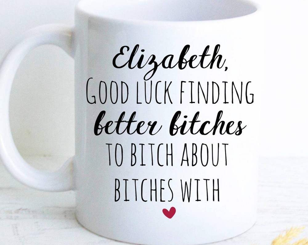Personalized Coworker Gift Funny Coworker Mug Coworker Farewell Custom Goodbye