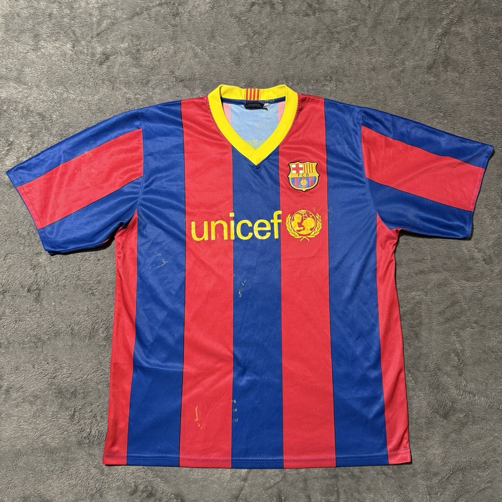 Rogers Replica A Iniesta #8 FC Barcelona Mens Football Jersey