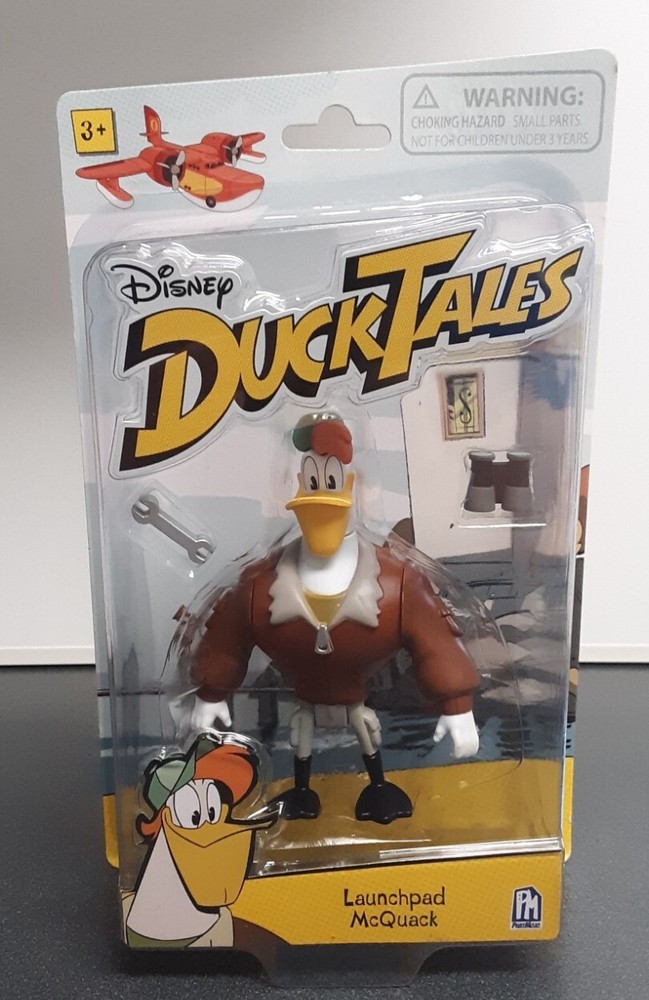 DuckTales Disney Flintheart Glomgold and Launchpad McQuack 5-Inch Action Figures  