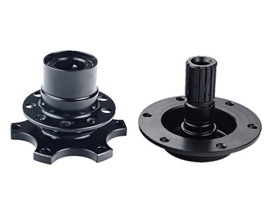 Quick Release Hub Racing Adapter Snap Off Boss Kit for Car Steering Wheels