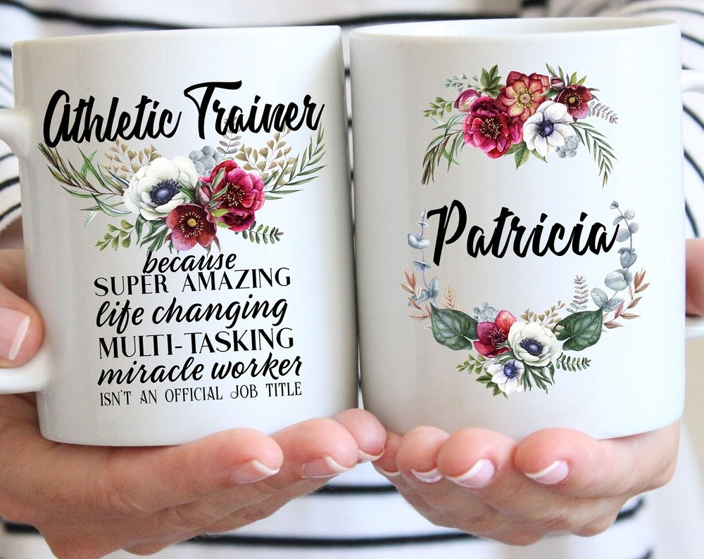 Athletic Trainer Gift Mug For Women L Thank You Appreciation Birthday Christmas