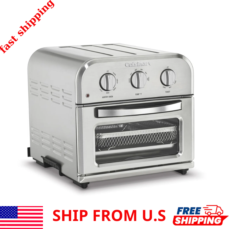 Cuisinart 6-in-1 Compact Air Fryer Toaster Oven with 1800W Motor