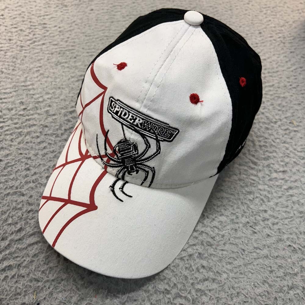 Spiderwire Fishing Hat Cat  Baseball Cap One Size Spider Wire Fishing Lines
