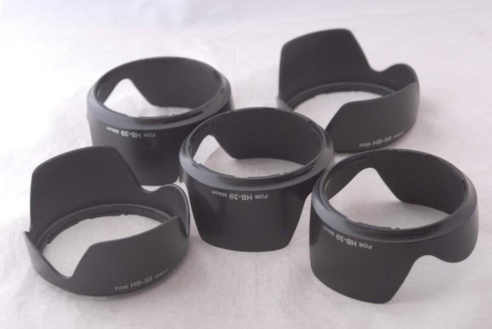 Clearance Sale Lot of Five Hoods for AF-S DX 16-85mmG ED VR As Nikon HB-39-image