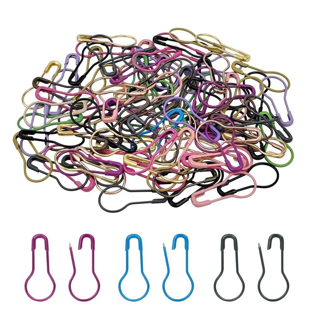 100Pcs Premium Metal Gourd Pins  0.8