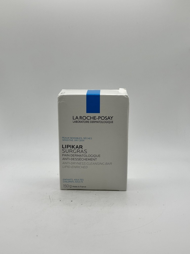 NEW La Roche Posay Lipikar Surgras Cleansing Soap Bar 150g Exp.09-2025 in Box
