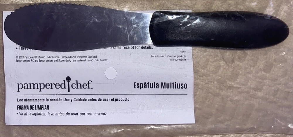 Pampered Chef All Purpose Spreader 1642 New Kitchen Tool