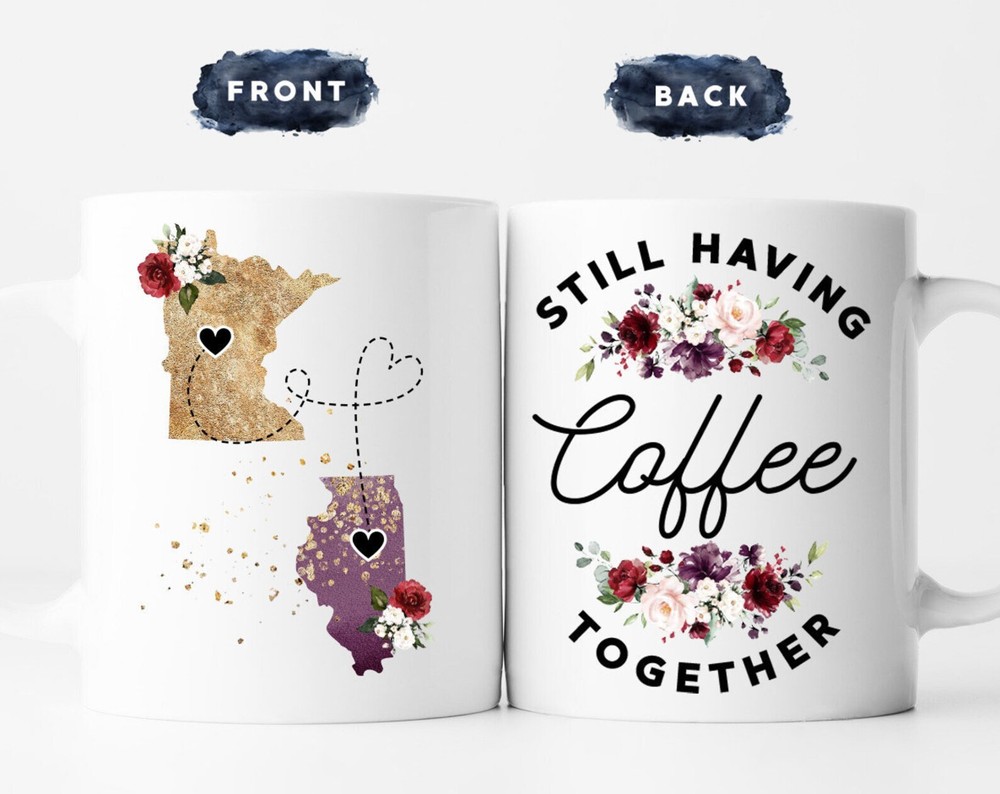 Long Distance Friendship Mug Best Friend Gifts Long Distance Mug Best Friend Mug