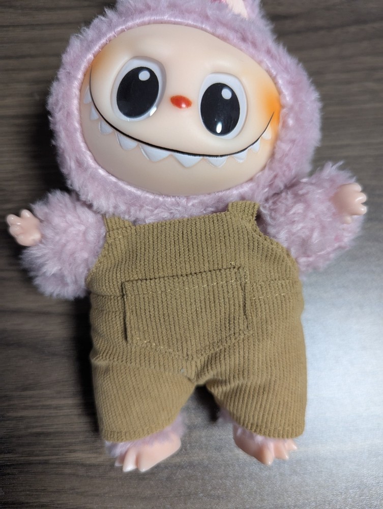 Labubu Doll Overalls Outfit - No Doll Included - Ships Fast From USA 👟🌞