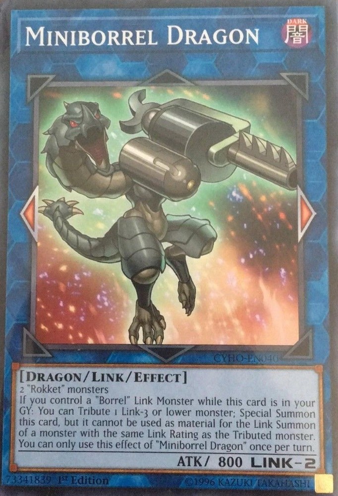 Miniborrel Dragon CYHO-EN040 Common 1st Edition Lightly Played