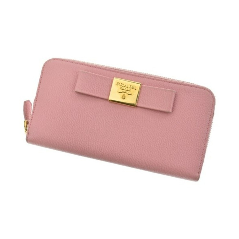 Prada Pink Wallet & Coin Case - Preowned Luxury Accessory