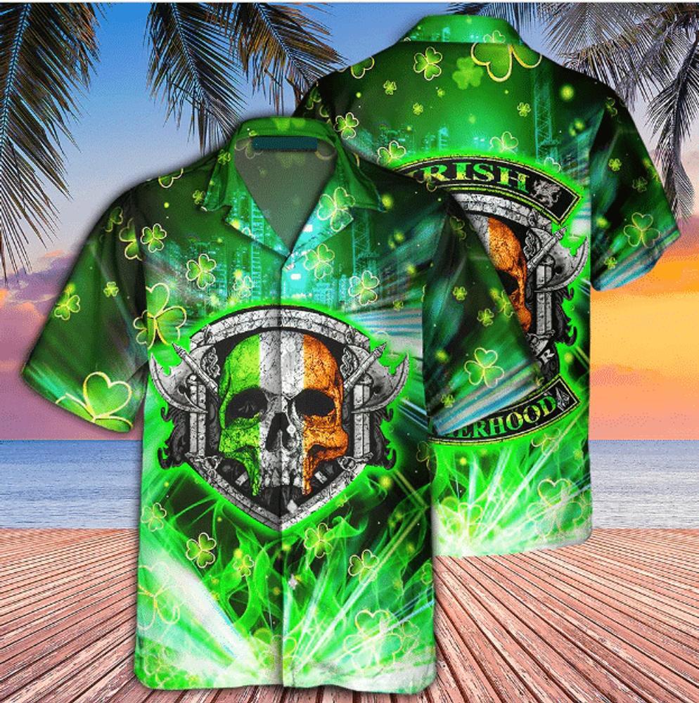 Irish Ride Honor Brotherhood Hawaiian Shirt