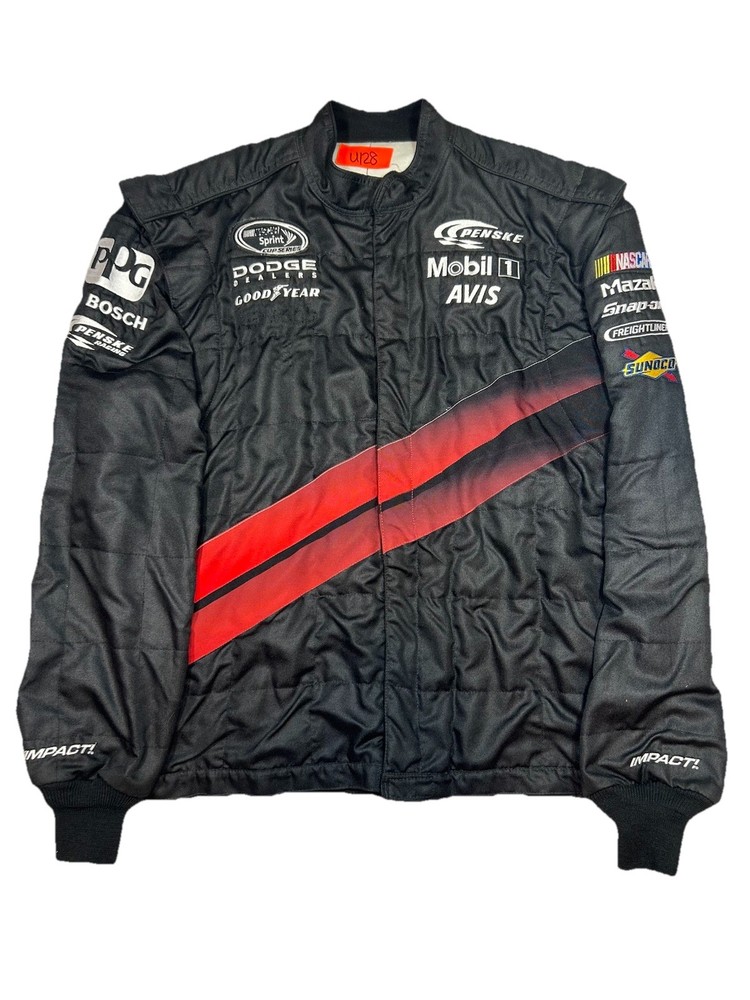 Impact Racing SFI 3.2A/5 NASCAR Penske Dodge Fireproof Crew Jacket – Early 2000s