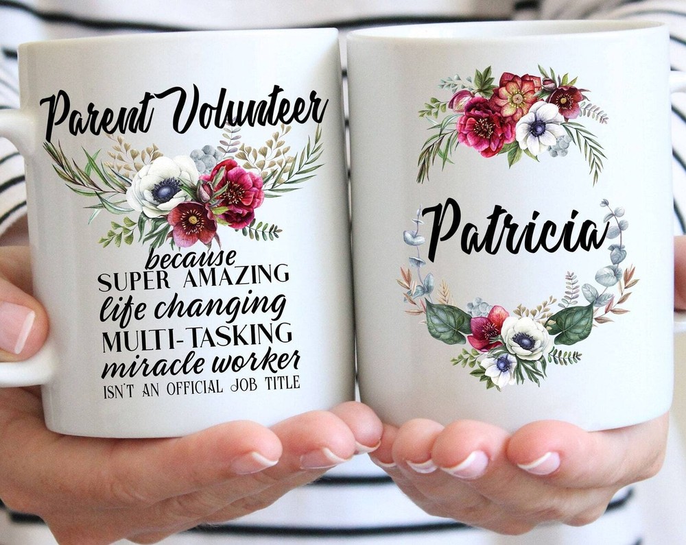 Parent Volunteer Gift Mug For Women L Thank You Appreciation Birthday Christmas