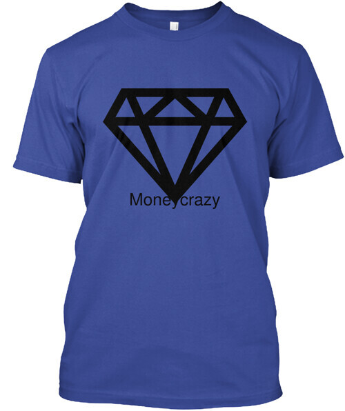 Moneycrazy T-Shirt Made in the USA Size S to 5XL