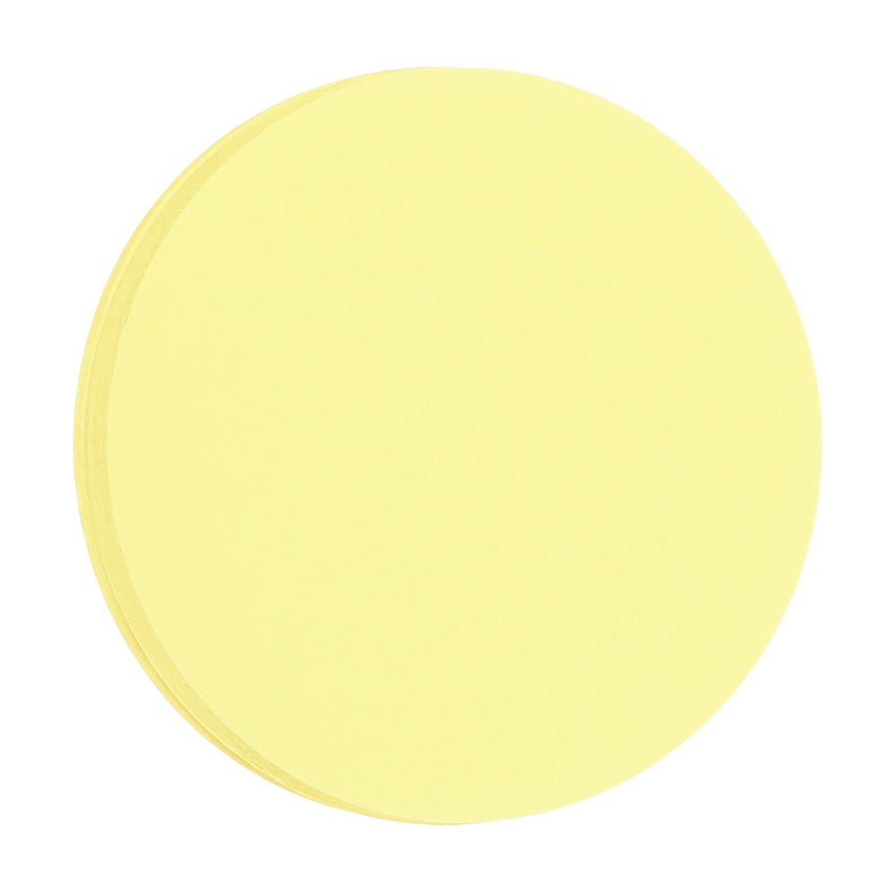 60 PCS Light Yellow Circle Cutouts Paper 8 Inch Round Cutouts for DIY Crafts