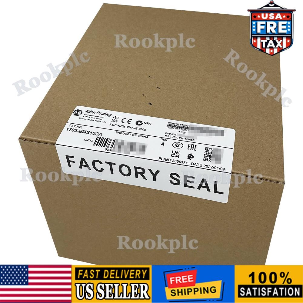 NEW AB 1783-BMS10CA Stratix 5700 Ethernet Switch 10 Ports 12-48V US Free Tax