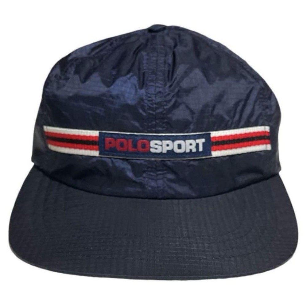 Polo Sport Cap Navy Nylon Ralph Lauren Limited Edition Iconic Design Timeless Fa