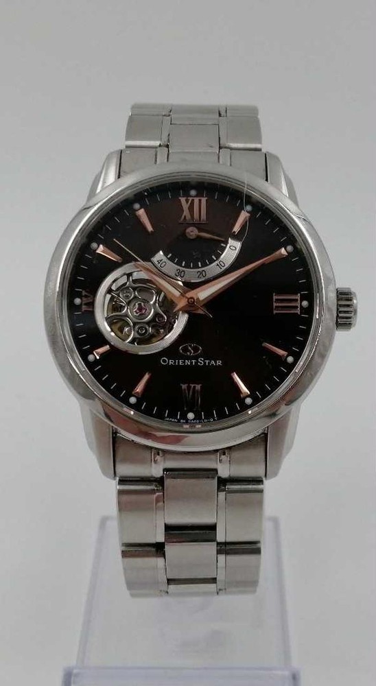 ORIENT Semi skeleton automatic model number  WZ0071DA ORIENT STAR Men's watch