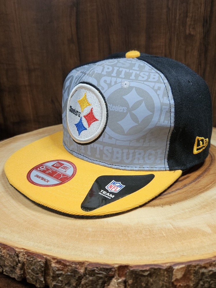 Pittsburgh Steelers NFL Vintage Adjustable 9Fifty Snapback Cap by New Era