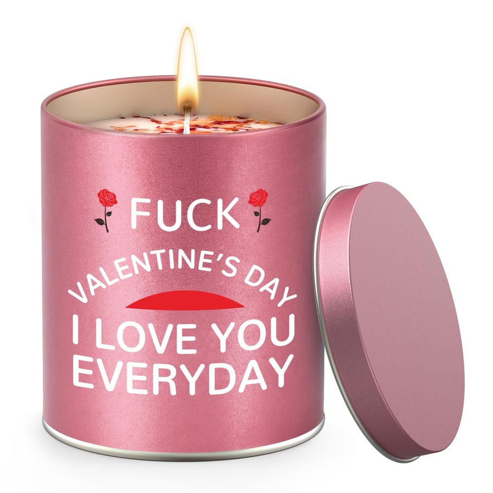 Romantic Valentine's Day Gift Candles for Her - I Love You Present for Wife-image