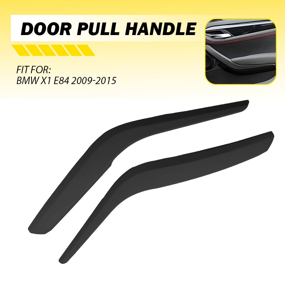 LH & RH Interior Door Pull Handle Trim Protective Cover For BMW X1 E84 2009-2015