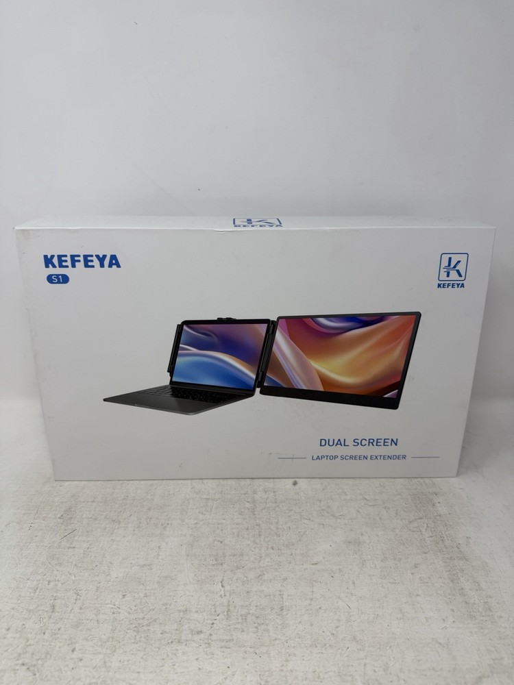 KEFEYA S1 Dual Portable Laptop Screen Extender, Laptop Monitor Extender 14