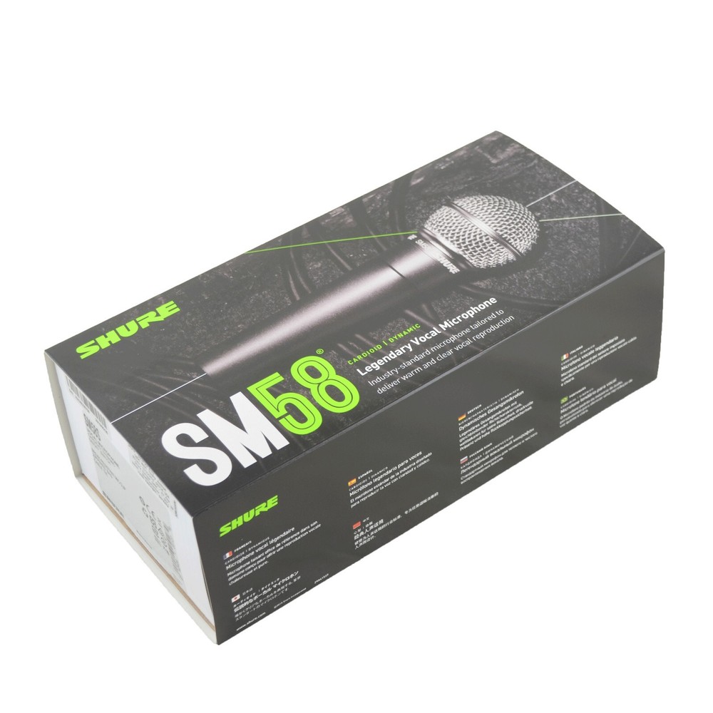 Shure SM58-LC Wired XLR Dynamic Vocal Microphone SM58LC (No Cable)