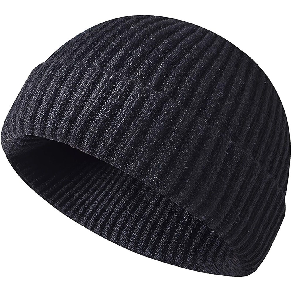 Fisherman Beanie for Men Women, Knit Cuff Beanie Cap Short Beanie Hat, Winter...