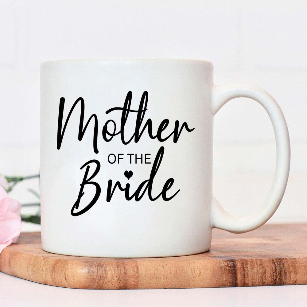 Personalised White Ceramic Mug 11oz Mother Of The Bride Mug Perfect Gift Custom