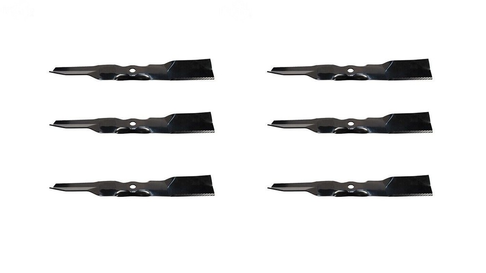 High Lift Blades 6 Pack for John Deere X350 M170639 GY20683 Accel Deck