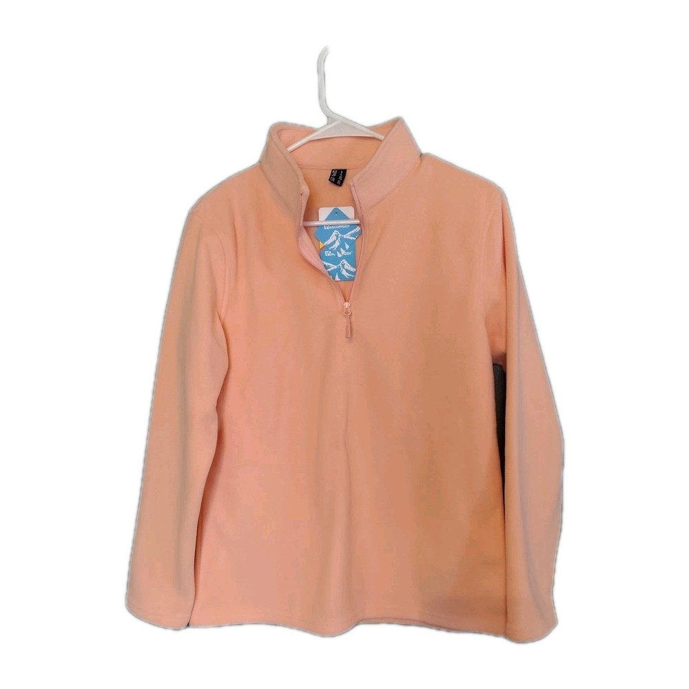 MagcoMsen Pullover Sweatshirt, Women's Size Large, Peach